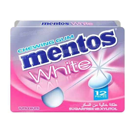 MENTOS WHITE TUTTI FRUTTI