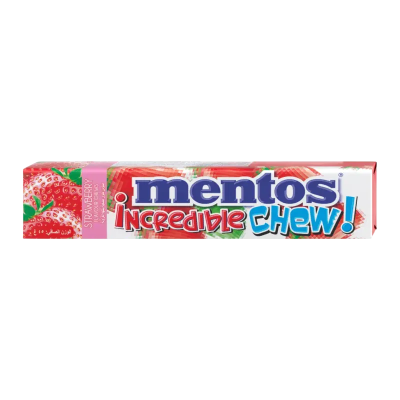 MENTOS INCREDIBLE STRAWBERRY