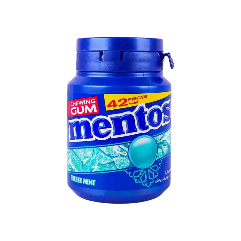 MENTOS BREEZE MINT SUGAR FREE 42PCS