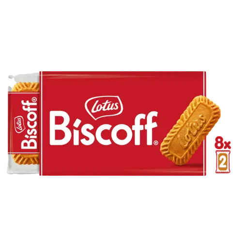 LOTUS CARAMELISED SNACK x8 120G