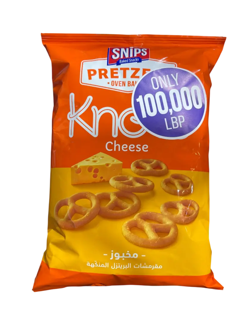 Snips Pretzels Oven Baked Cheese 250g