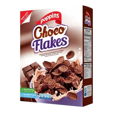 Poppins Choco Flakes 750G