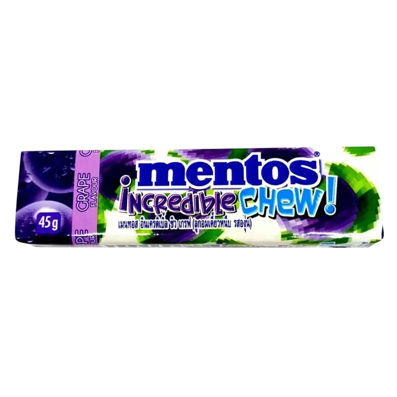 MENTOS INCREDIBLE GRAPE 45G