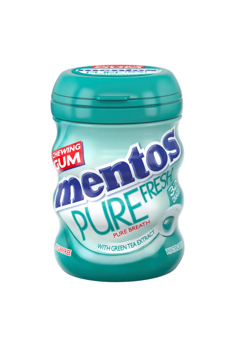 MENTOS PURE FRESH WINTERGREEN 32PCS