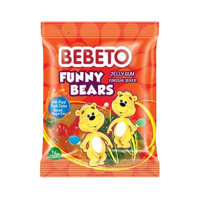 BEBETO FUNNY BEARS 80GR