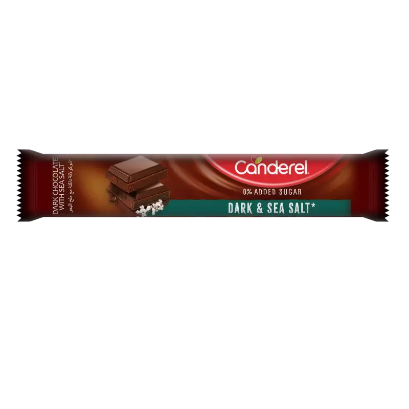 CANDEREL DARK & SEA SALT 30G