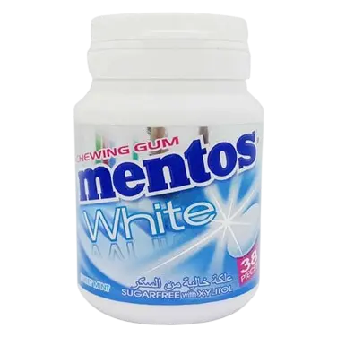 MENTOS WHITE GUM SWEET MINT 38PCS