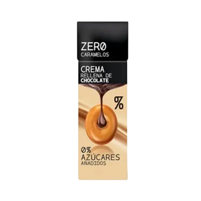 Zero Candies Candy Chocolate Filled Caramel Sugar Free 36GR