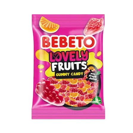 BEBETO LOVELY FRUITS 80G