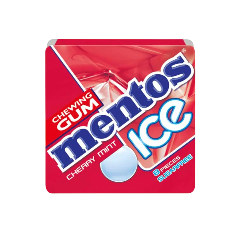 MENTOS ICE GUM CHERRYMINT