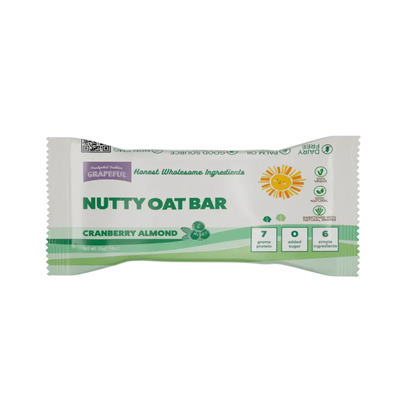 Grapeful Nutty Oat Cranberry Almond
