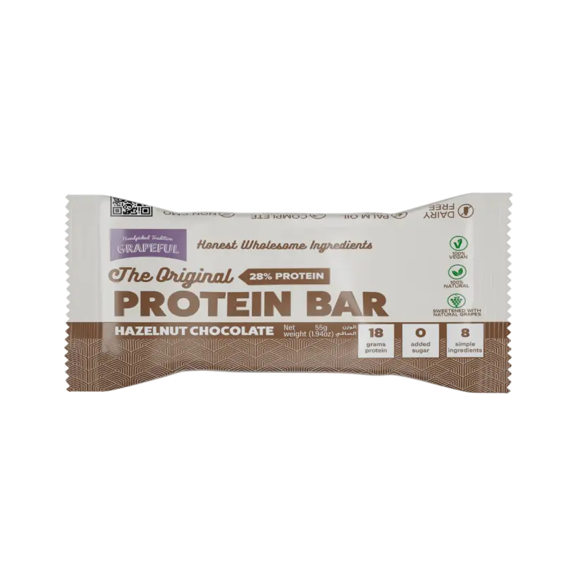 Grapeful Protein Bar Chocolate Hazelnut
