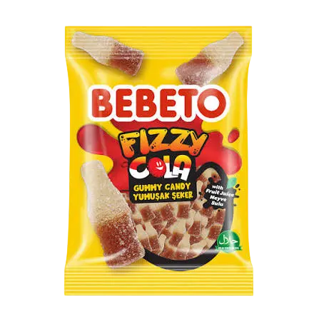 BEBETO FIZZY COLA 20G