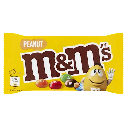 M&M PEANUT 40GR