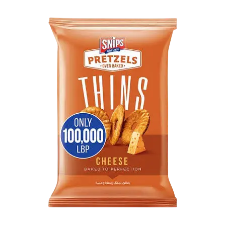 Snips Pretzels Thins Cheese