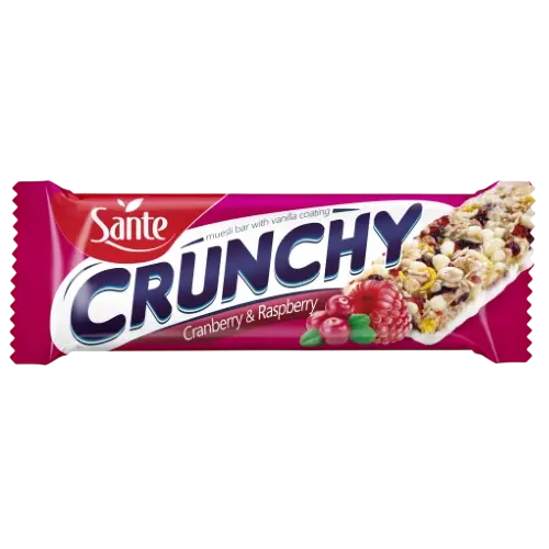SANTE CRUNCHY CRANB &RASB 40G