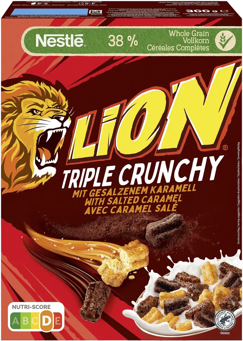 Nestle Lion Triple Crunchy 300G