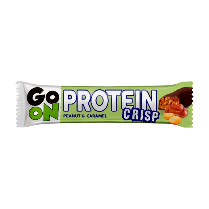 Go On Protein Crisp Bar 50g Peanut And Caramel High Protein Snack