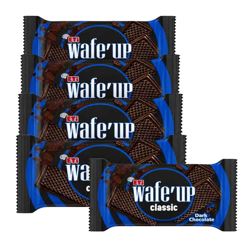 ETI WAFE UP DARK 40G 5+1 FREE