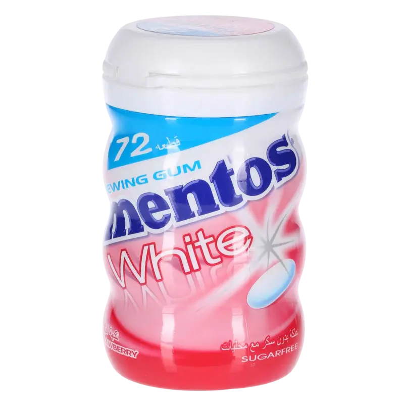 MENTOS WHITE STRAWBERRY 72PCS