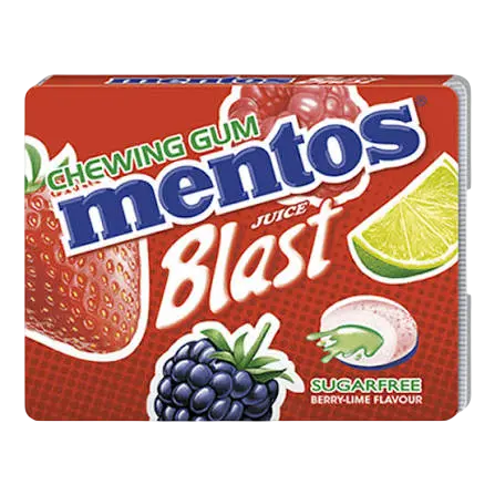MENTOS JUICE BLAST BERRY LIME