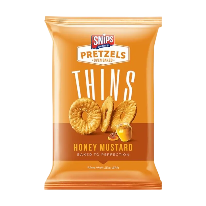 Snips Pretzels Thins Honey Mustard
